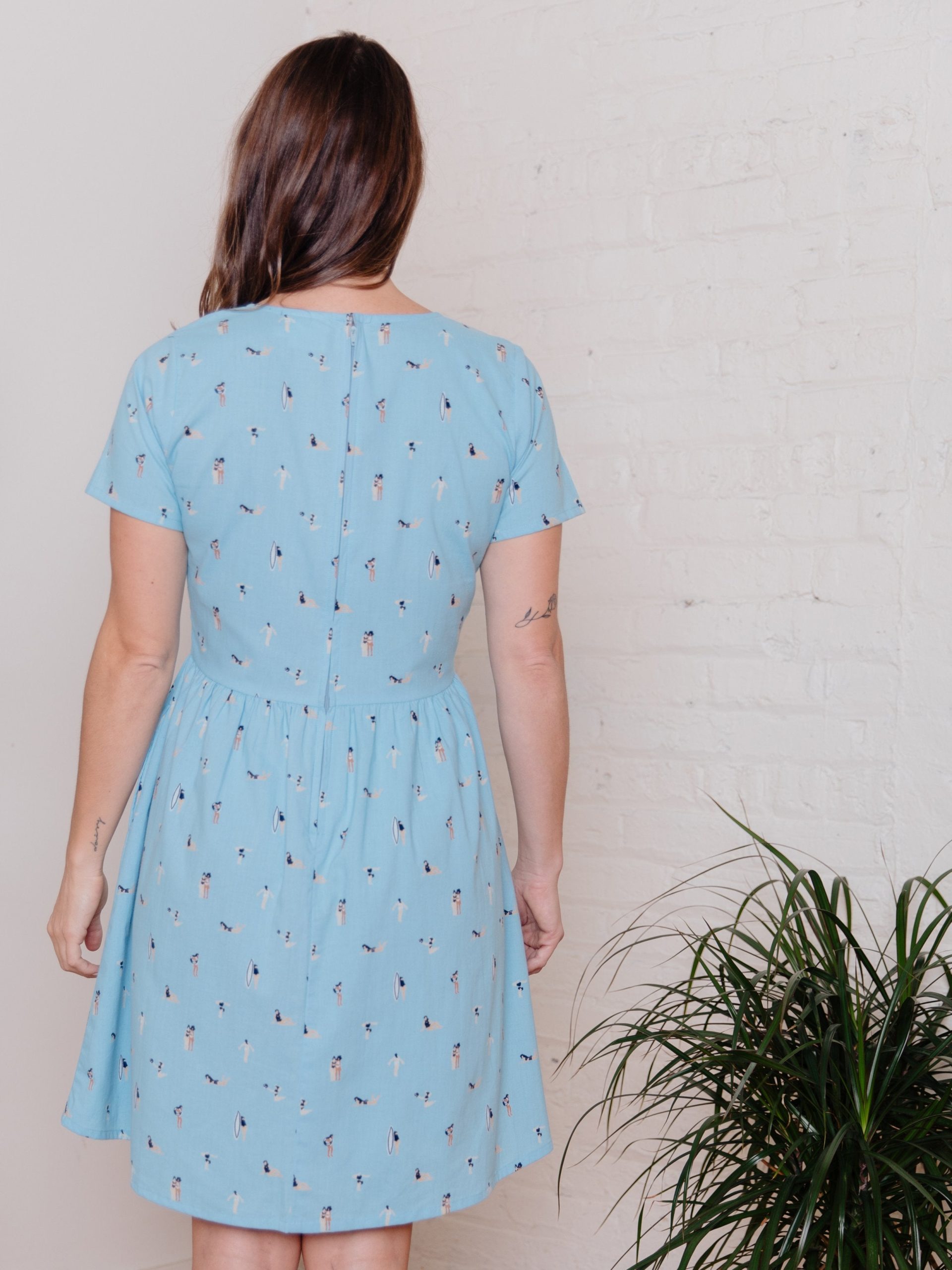 Serenade Dress - Blue Swimmers - Image 3