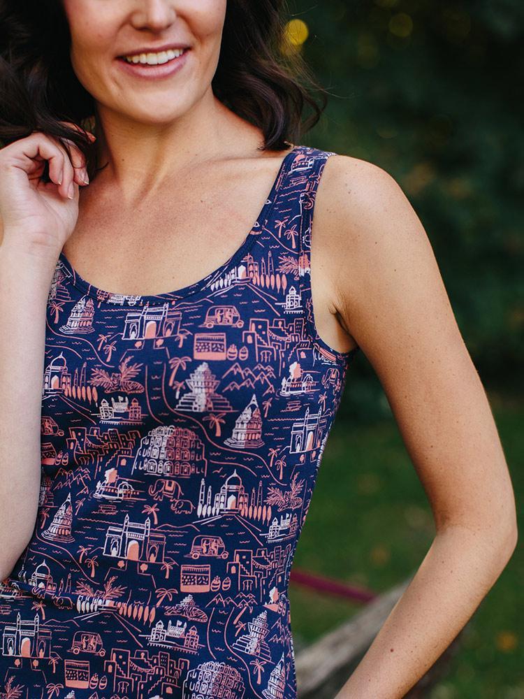 Delilah Dress - Voyager Pink - Image 4