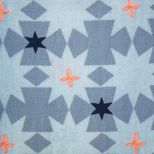 Tic Tac Toe Dress - Blue Quilt - Image 5