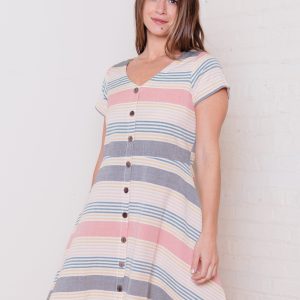 Daydreamer Dress - Summer Stripe - Image 1