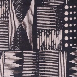 Cezanne Dress - Black Geo - Image 5