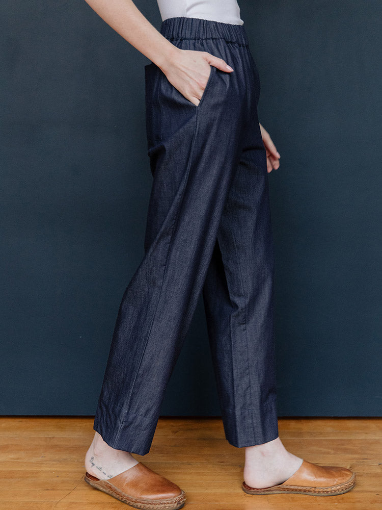 Rosie Pant - Blue Denim - 图片 1
