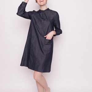 Ranji Dress - Blue Denim - 图片 1