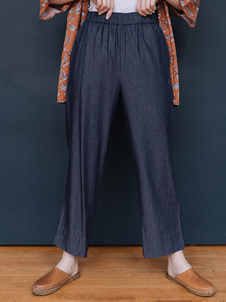 Rosie Pant - Blue Denim - 图片 3