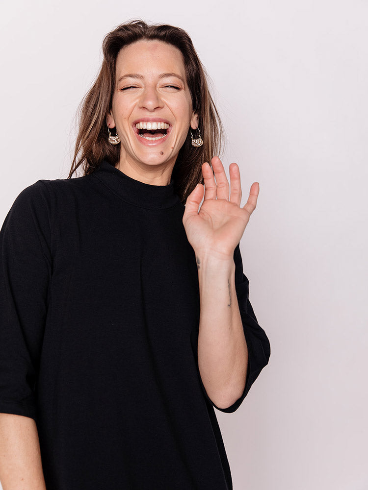 Eve Dress - Black - 图片 6