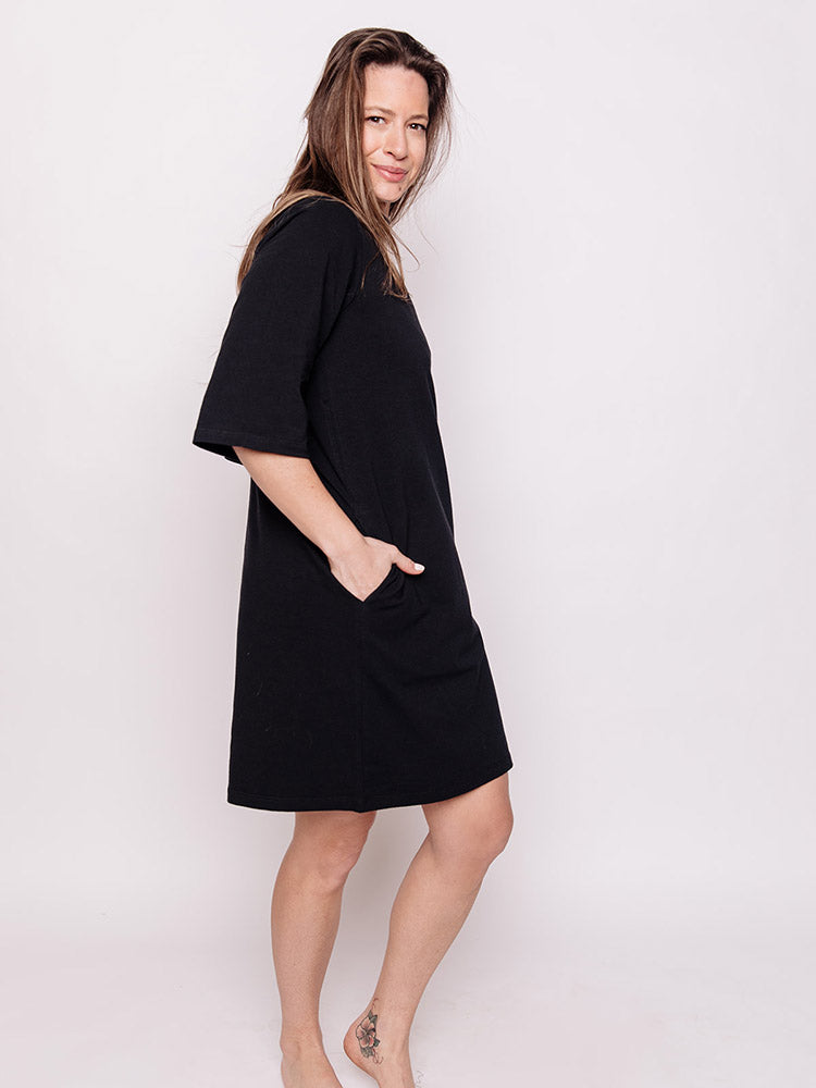 Eve Dress - Black - 图片 4