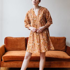 Sohla Mini Dress - Paprika Suzani - Image 2