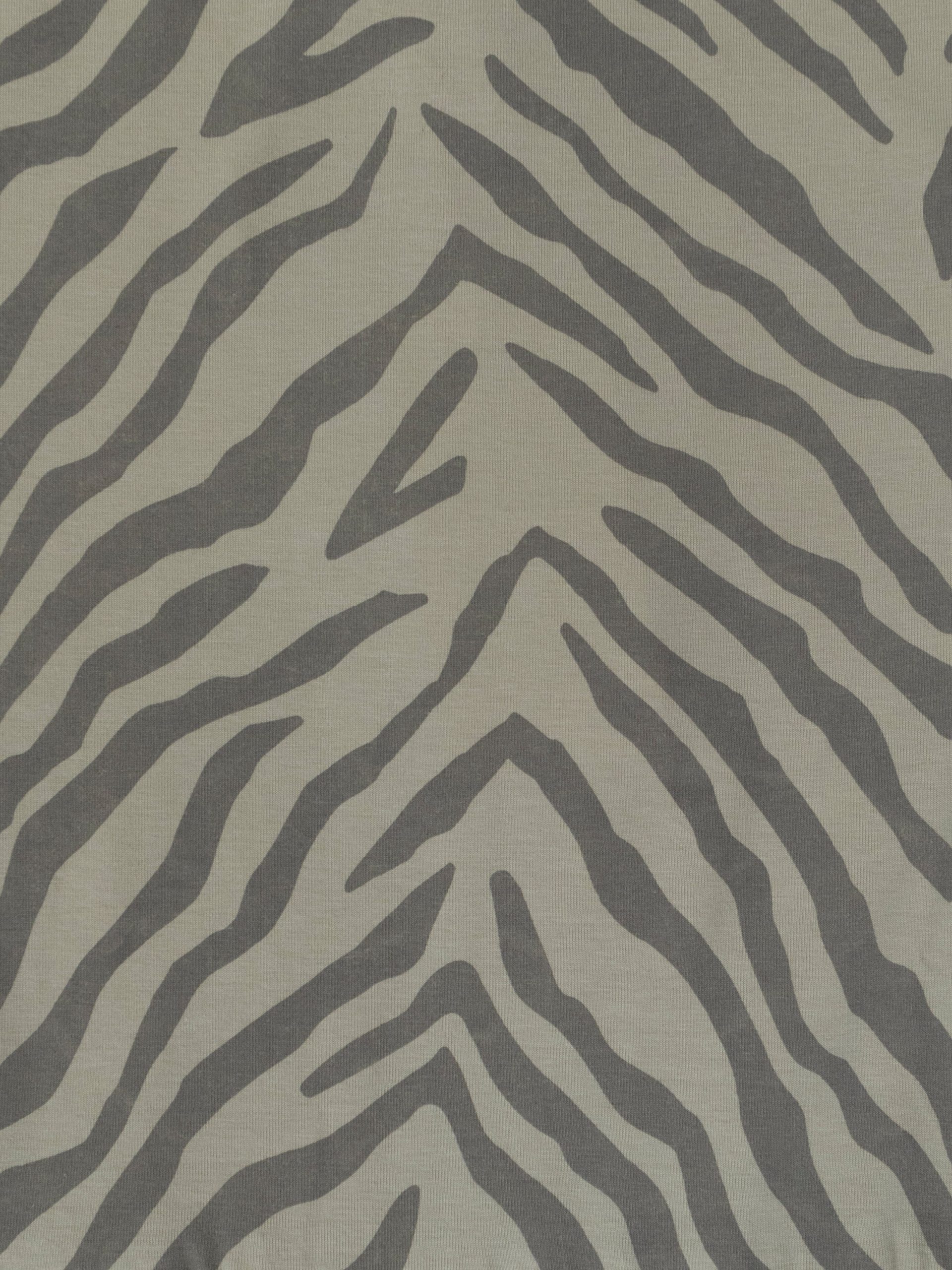 Inez Bubble Sleeve Dress - Savanna Stripe - 图片 8