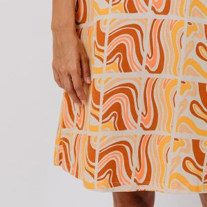 Eve Sleeveless Dress - Sedona Stripe - Image 7