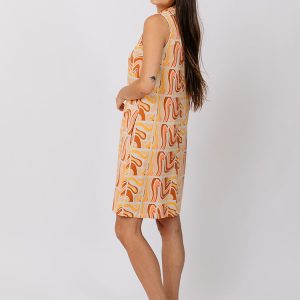 Eve Sleeveless Dress - Sedona Stripe - Image 5