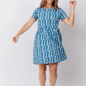 Serenade Dress - Blue Samudra - Image 1