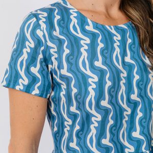 Serenade Dress - Blue Samudra - Image 6