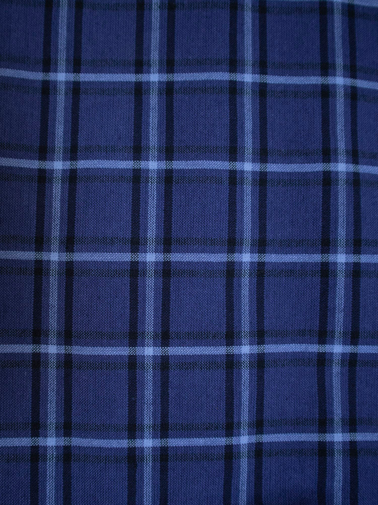 Kavita Dress - Indigo Plaid - Image 4