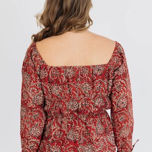 Jules Top - Red - Image 3