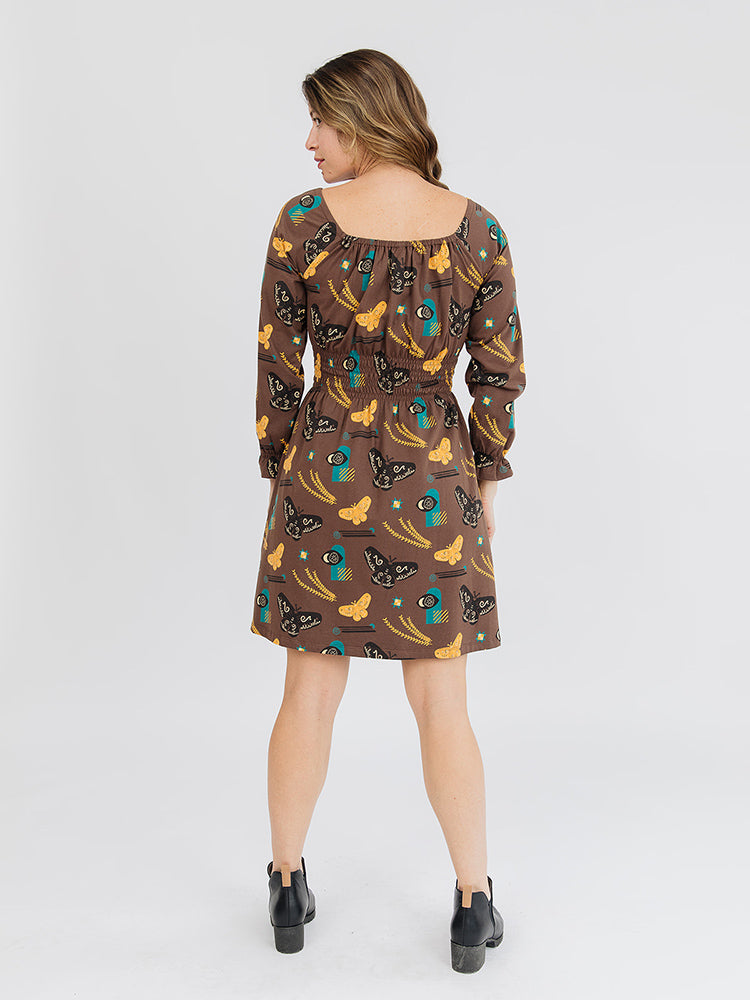 Juliet Mini Dress - Autumn Quilt - Image 5