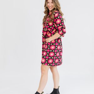 Sohla Mini Dress - Mod Fuchsia - Image 2