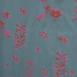 Adelaide Tiered Plus Size Mini Dress - Botanical Slate - Image 7