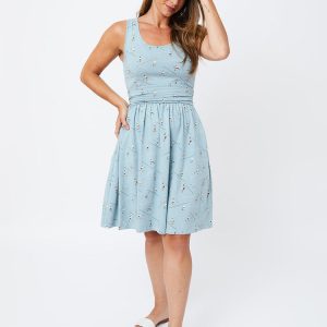 Asheville Dress - Badminton Slate - Image 1