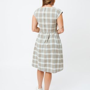 Devonshire Dress - Sterling Plaid - 图片 5