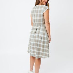 Devonshire Dress - Sterling Plaid - 图片 6