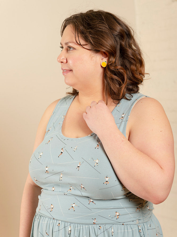 Asheville Plus Size Dress - Badminton Slate - Image 4