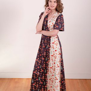 Brea Wrap Dress - Botanical Mix - Image 5