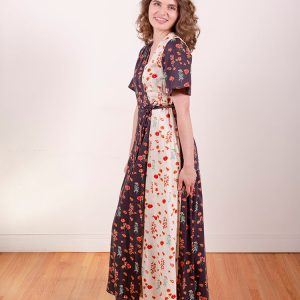 Brea Wrap Dress - Botanical Mix - Image 3