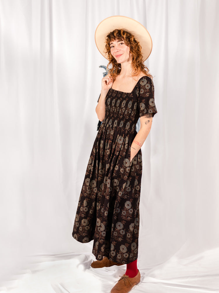 Teddy Midi Dress - Fall Blossom - Image 3