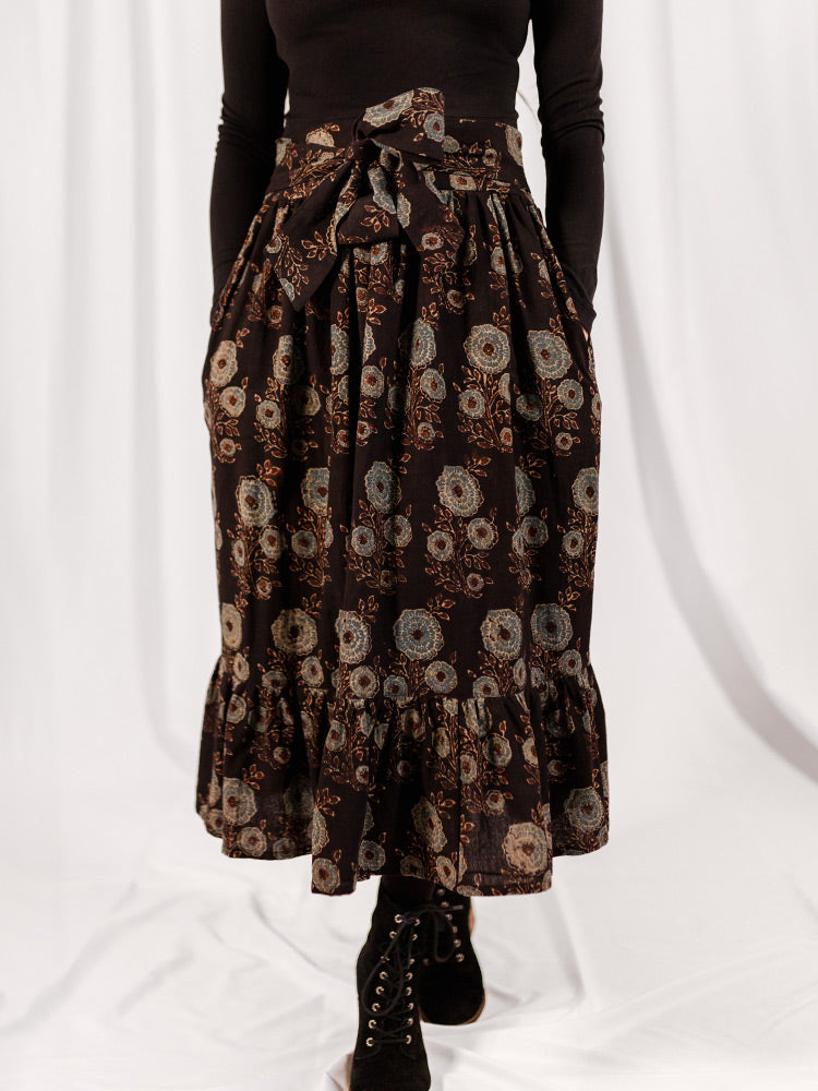 Nahla Midi Skirt - Fall Blossom - Image 2