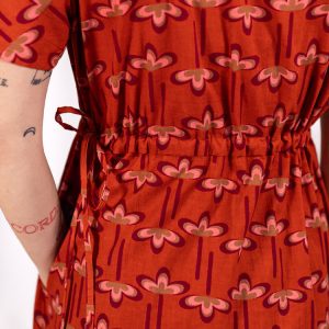 Aimee Maxi Dress - Mod Daisy Spiced Coral - Image 5