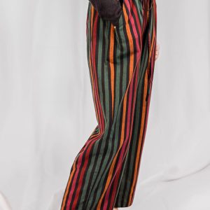 Emmy Drawstring Pant - Sunset Stripe - 图片 2
