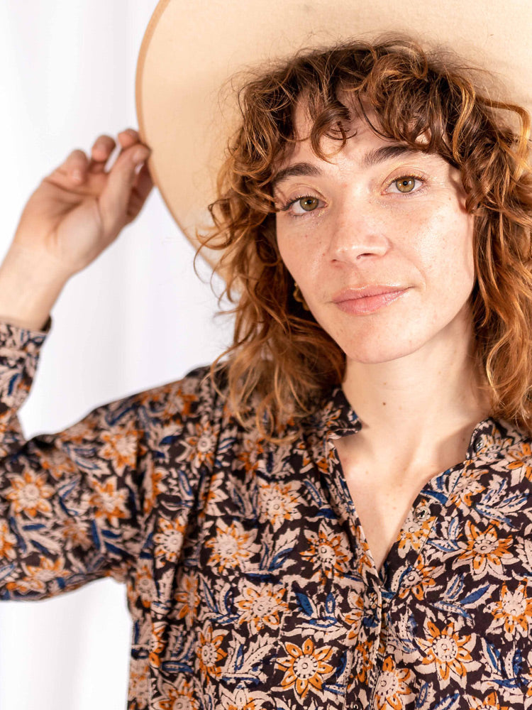 Stella Top - Sunflower Black - Image 3