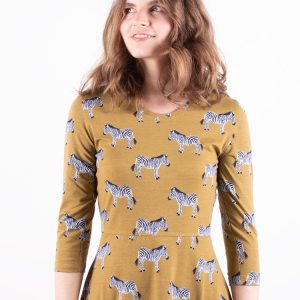 Mumbai Maxi Dress - Zebra Green - Image 5