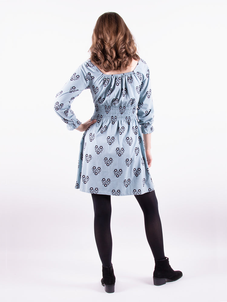 Juliet Mini Dress - Retro Slate - Image 3