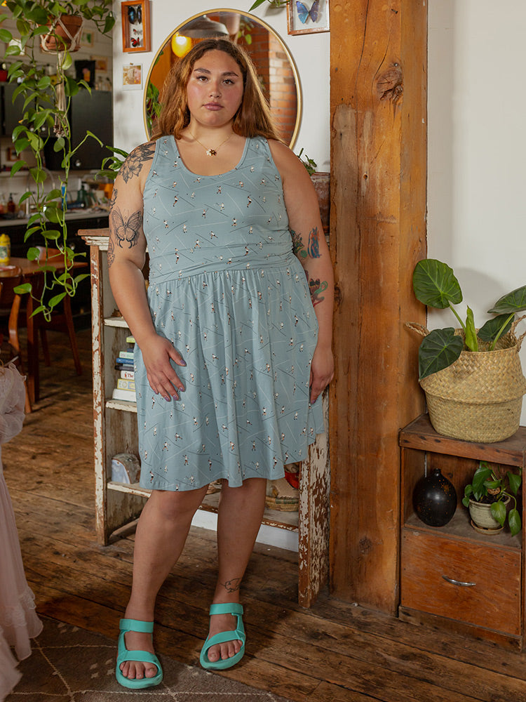 Asheville Plus Size Dress - Badminton Slate - Image 1