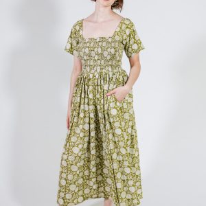 Teddy Midi Dress - Pear Floral - Image 4