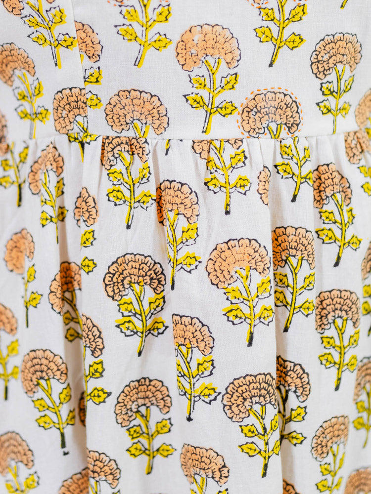 Sydney Sleeveless Plus Size Dress - Marigold - Image 4