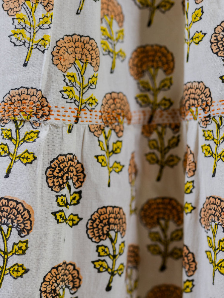 Lorelei Tiered Dress - Marigold - 图片 16