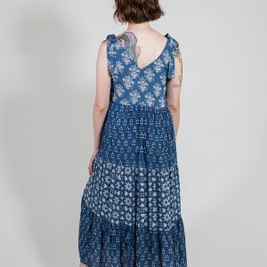 Lorelei Tiered Dress - Indigo Trio - Image 8