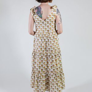 Lorelei Tiered Dress - Marigold - 图片 15