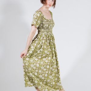 Teddy Midi Dress - Pear Floral - Image 8