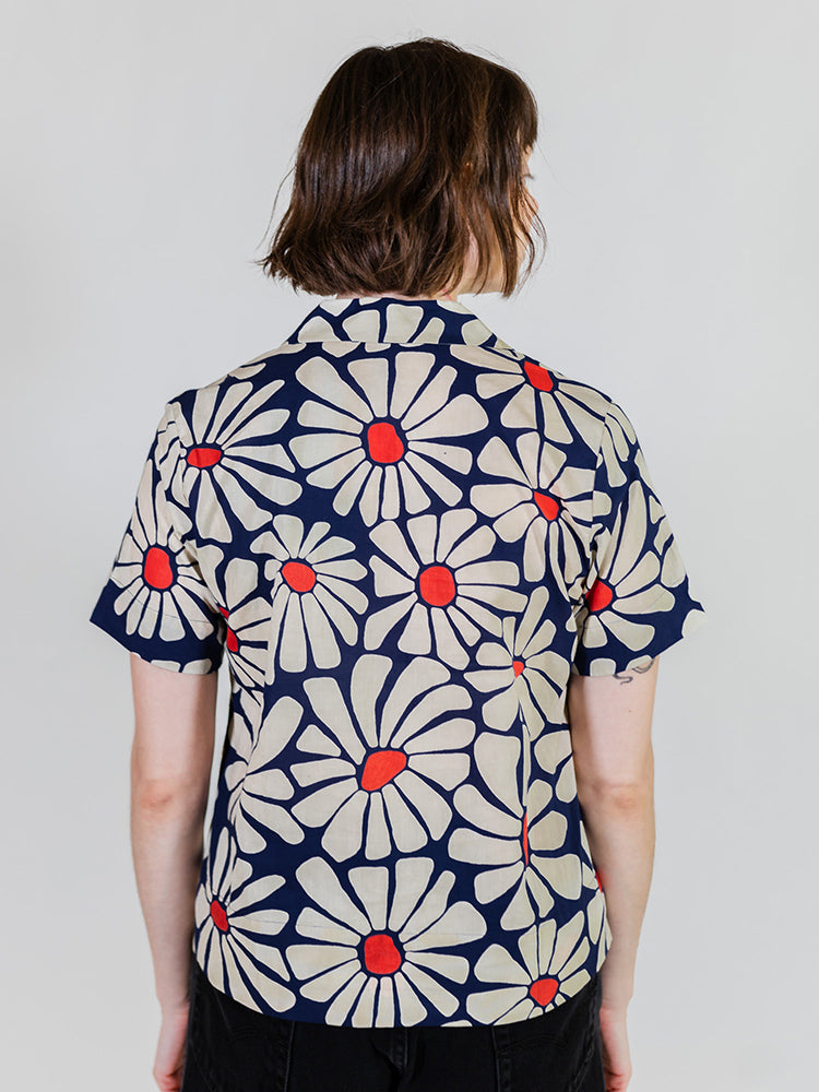 Camp Shirt - Navy Floral - Image 4