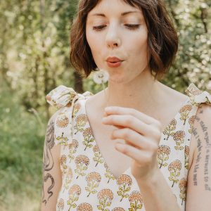 Lorelei Tiered Dress - Marigold - 图片 9