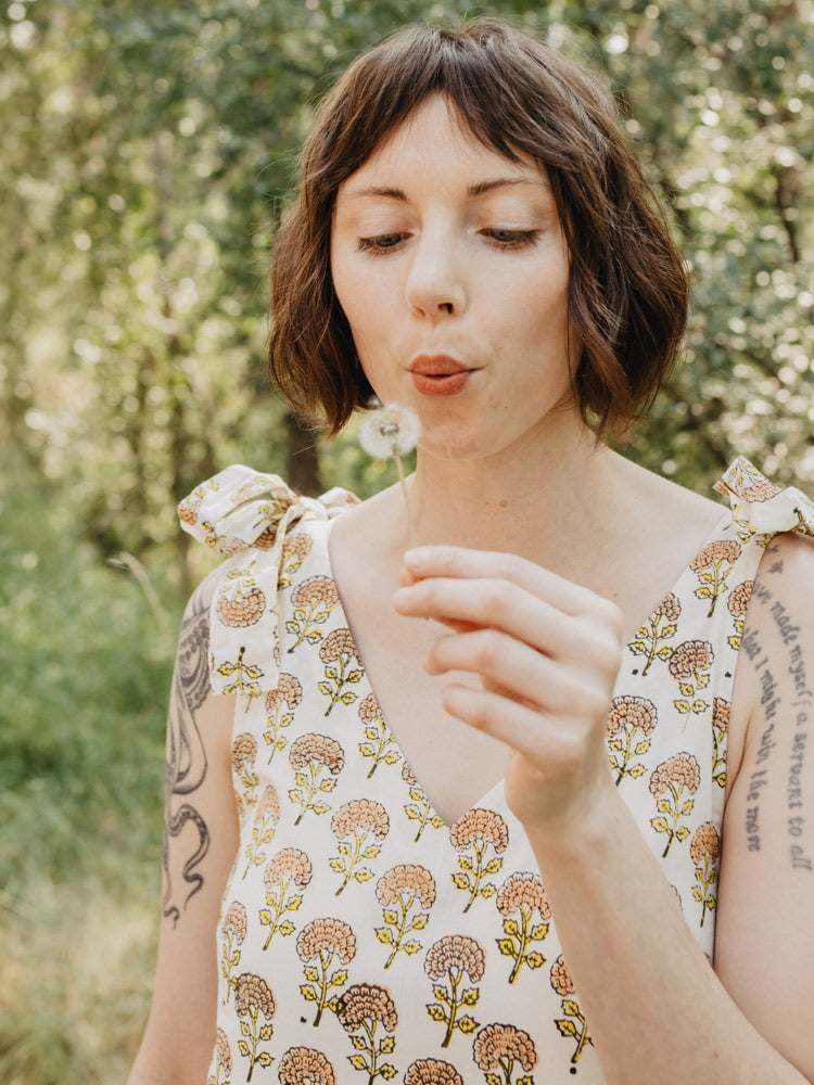 Lorelei Tiered Dress - Marigold - 图片 9