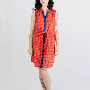 Thalia Shirt Dress - Poppy Suns - Image 9