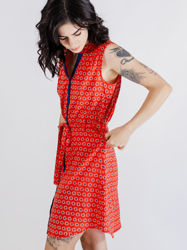 Thalia Shirt Dress - Poppy Suns - Image 7