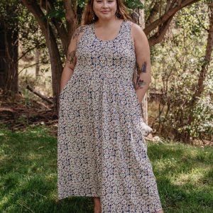 Cheri Plus Size Maxi Dress - Matisse Navy - Image 1