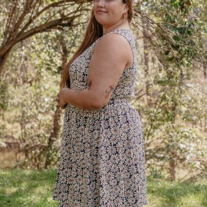 Asheville Plus Size Dress - Matisse Navy - Image 2