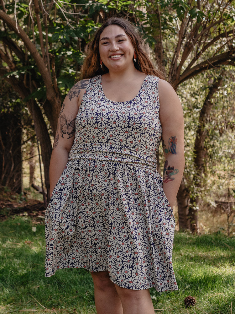 Asheville Plus Size Dress - Matisse Navy - Image 1