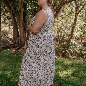 Cheri Plus Size Maxi Dress - Matisse Navy - Image 2